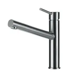 Lorreine Frome Küchenarmatur komplett Edelstahl mit schwenkbarem Auslauf 1154021732