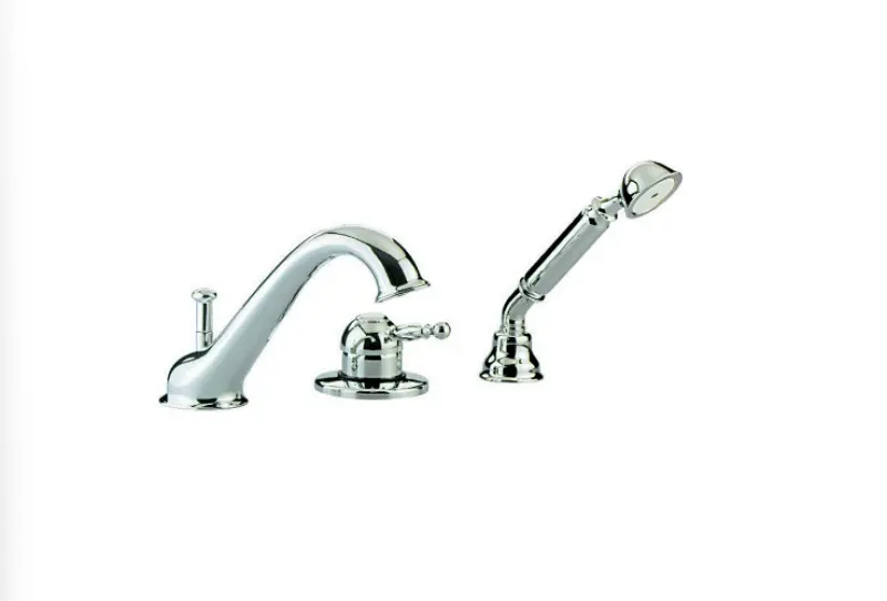 Cisal Arcana Royal Wannenarmatur für den Wannenrand, Altkupfer AY00126026