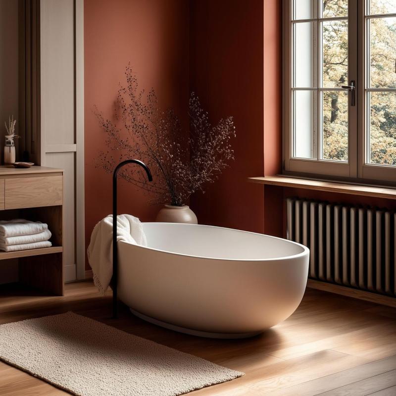 Waterevolution Flow Wannenauslauf stehend mattschwarz T1673PR