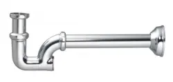 PB Unix classic Beckensiphon und Kaltwassersiphon Metall Chrom 1208676582
