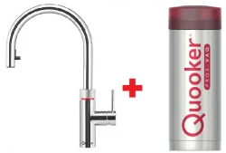 Quooker Flex Chrome PRO3 Heißes, kaltes, kochendes Wasser 3XCHR