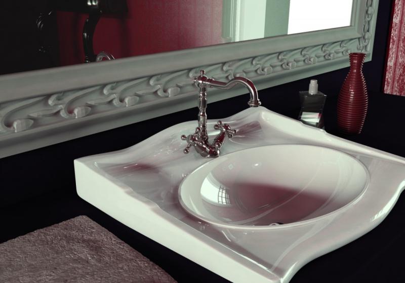 PB classic Waschtischarmatur mit Sterngriffen, Auslauf 18,5 cm, Bronze 1208854962