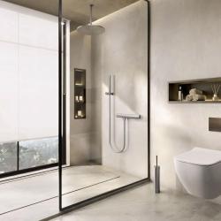 Waterevolution Flow Duschthermostat mit Duscharmatur Edelstahl T140TIE