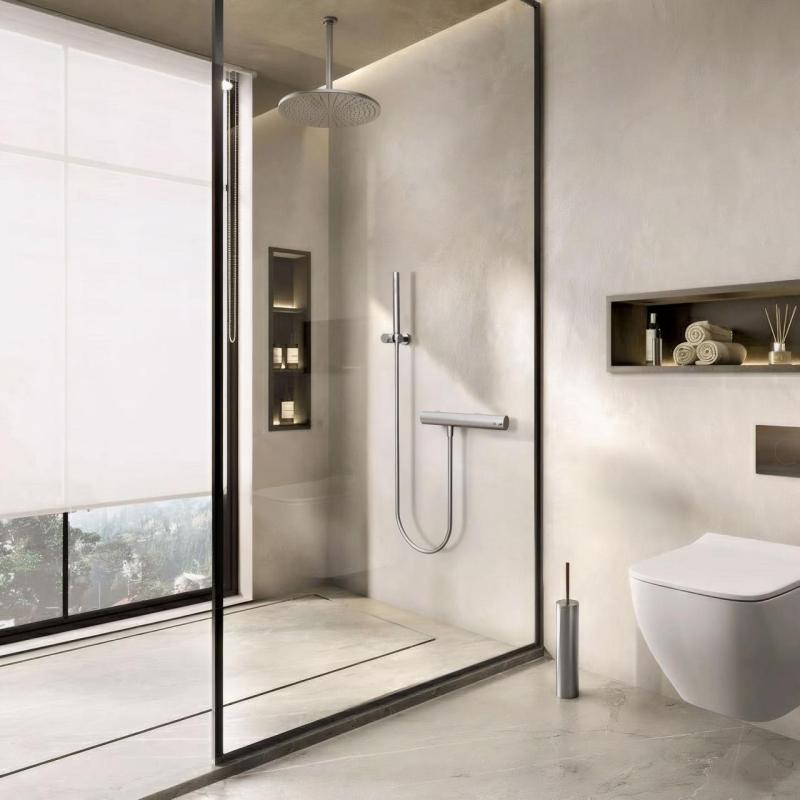 Waterevolution Flow Duschthermostat mit Duscharmatur Edelstahl T140TIE