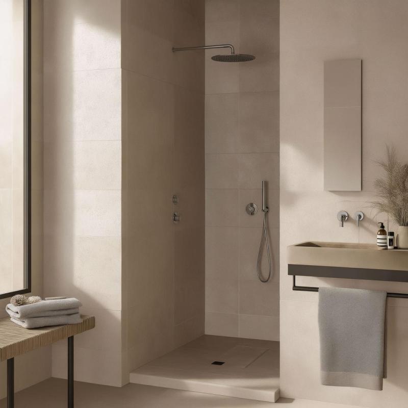 Waterevolution Flow Einbau-Duschthermostat mit 1 Umstellventil Chrom 1208920984