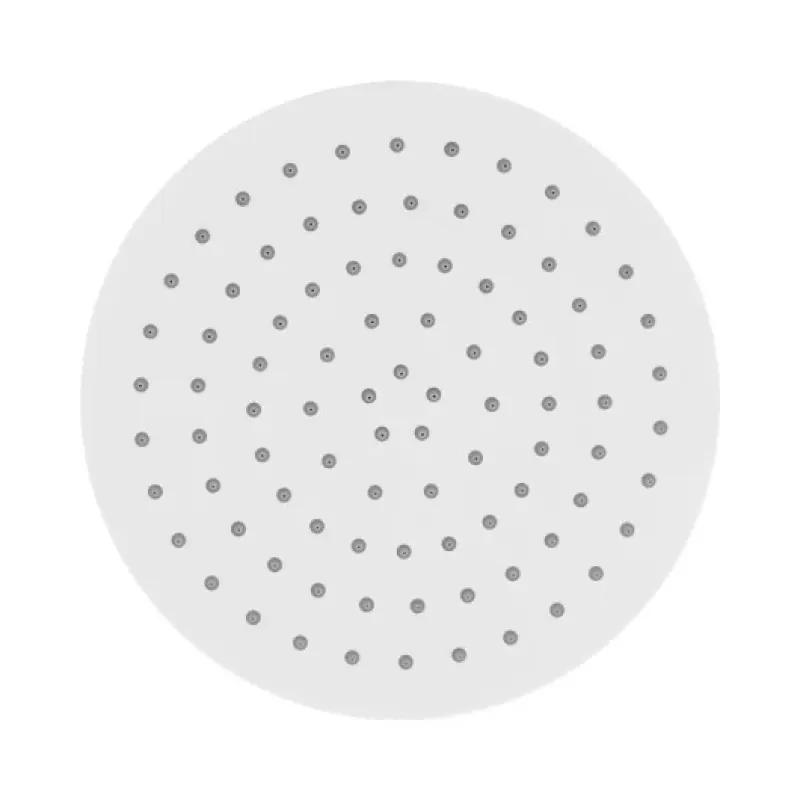 SB Rubinetterie Regendusche Eco Air wassersparende Kopfbrause 25 cm Metall Weiß matt 1208946741