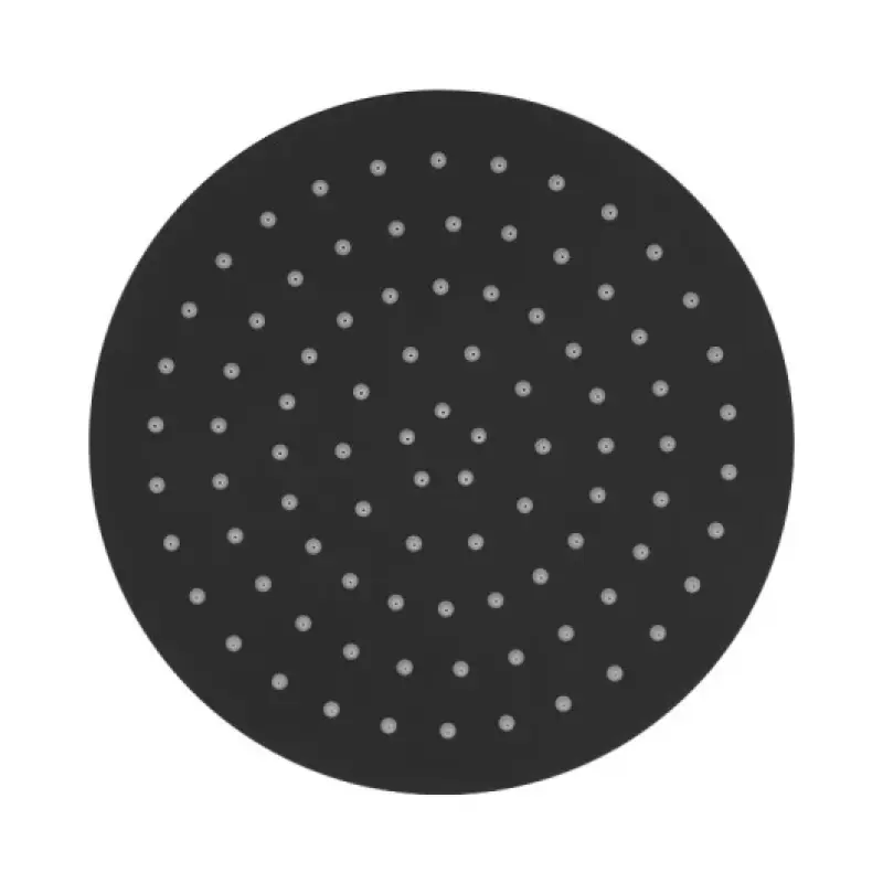 SB Rubinetterie Regendusche Eco Air wassersparende Kopfbrause 25cm Metall Schwarz matt 1208946742