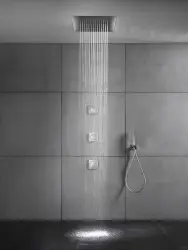 SB Square 316 Einbau-Regendusche 50x50cm komplett aus Edelstahl 1208946995