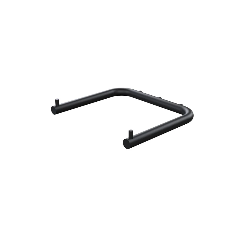 Waterevolution Flow Doppelter Toilettenpapierhalter mattschwarz A131PRV2