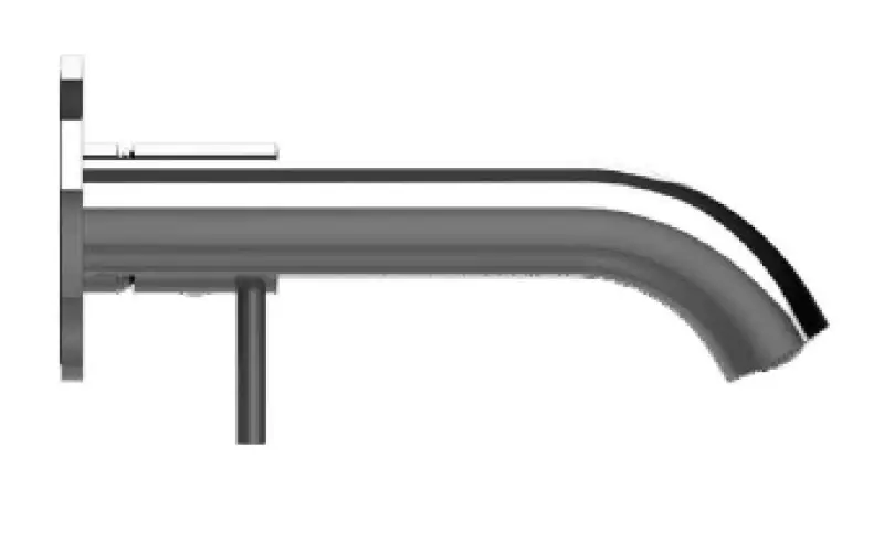 SB Round Unterputz-Waschtischarmatur, gebürstetes Kupfer PVD 102mm