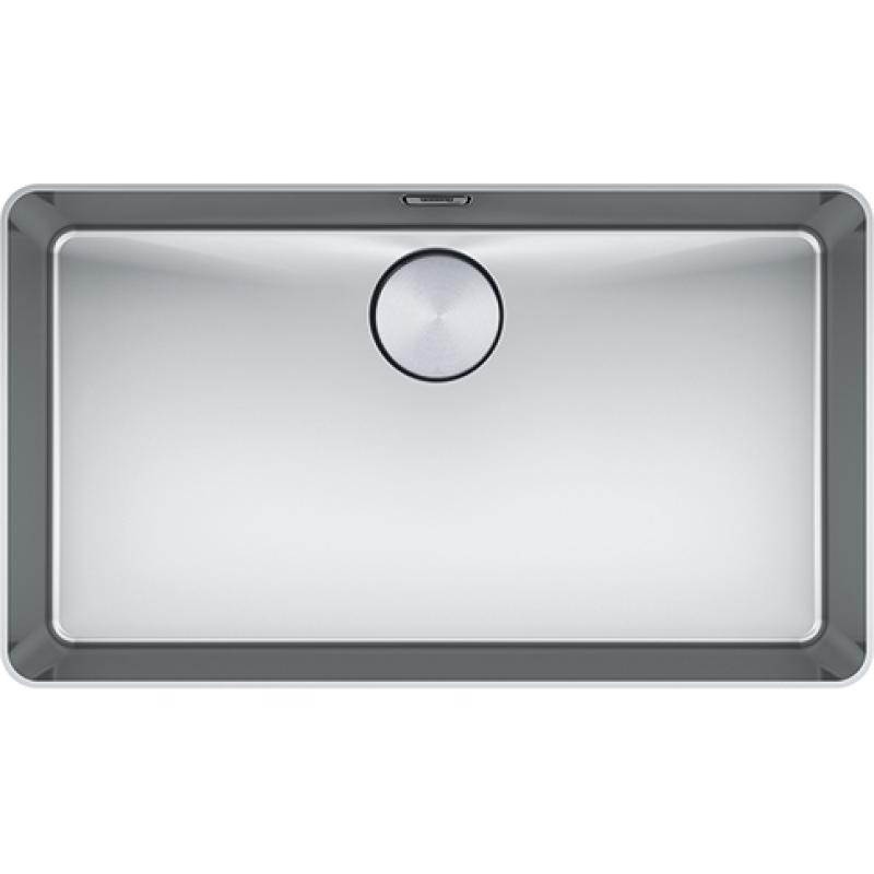 Franke Mythos MYX 210.70 Edelstahlspüle 70x40cm für flächenbündigen Einbau 127.0658.527