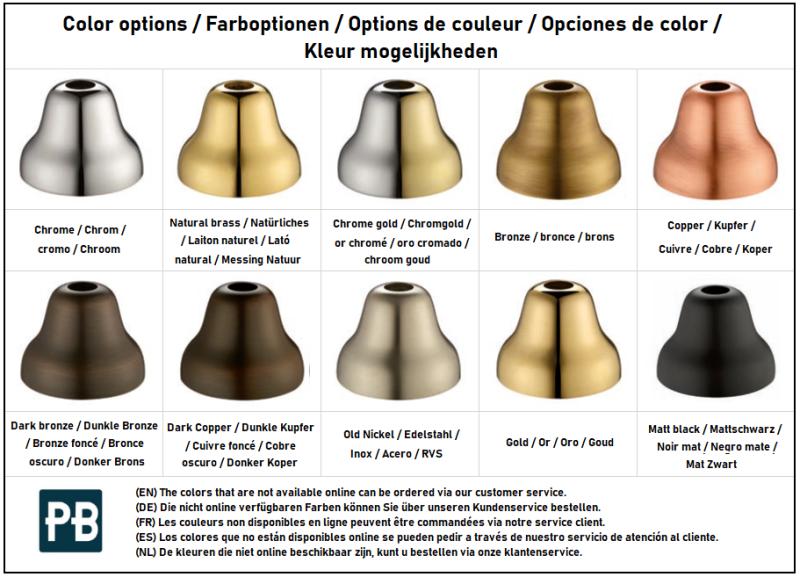 PB Nostalgische Brücken-Küchenarmatur mit rundem Auslauf und weißen Griffen, Kupfer PBN.KOP.R.WH