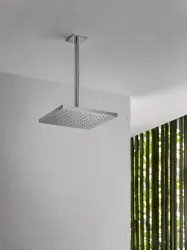 SB Square 316 Regendusche 25x25cm massiv Edelstahl 316, gebürstet