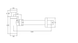 Waterevolution Design-Siphon Chrom M199SIF101