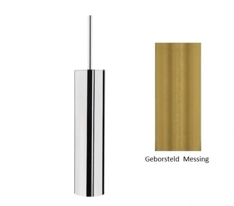 Waterevolution Deep Toilettenbürstenset, stehend, gebürstetes Messing A240LE