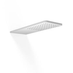 Hauptdusche Tres Wand 21x55 cm Runde Ecken Matt Weiß 29990307BM