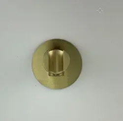 SB Rubinetterie Universale Handbrause-Aufhängehaken mit Wasserzulauf, PVD Gold 316 1208955203