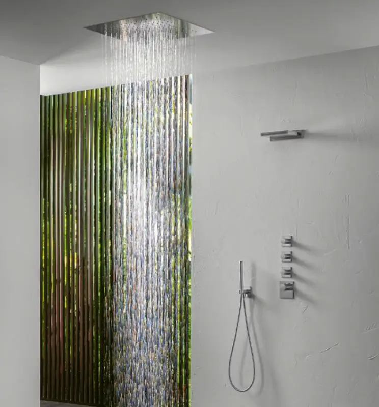 SB 316 Wasserfall-Auslauf für Aufputzmontage PVD Gun Metal 1208955338