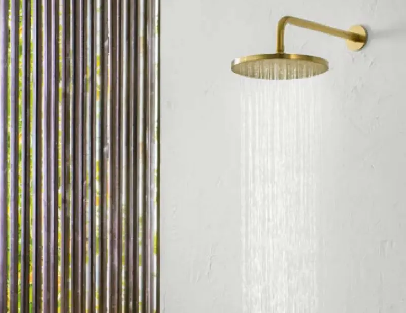 SB Round 316 Regendusche Kopfbrause 30cm PVD Gold 1208955345