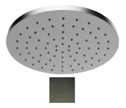 SB Round 316 Regendusche Kopfbrause 25cm PVD Gun Metal 1208955349