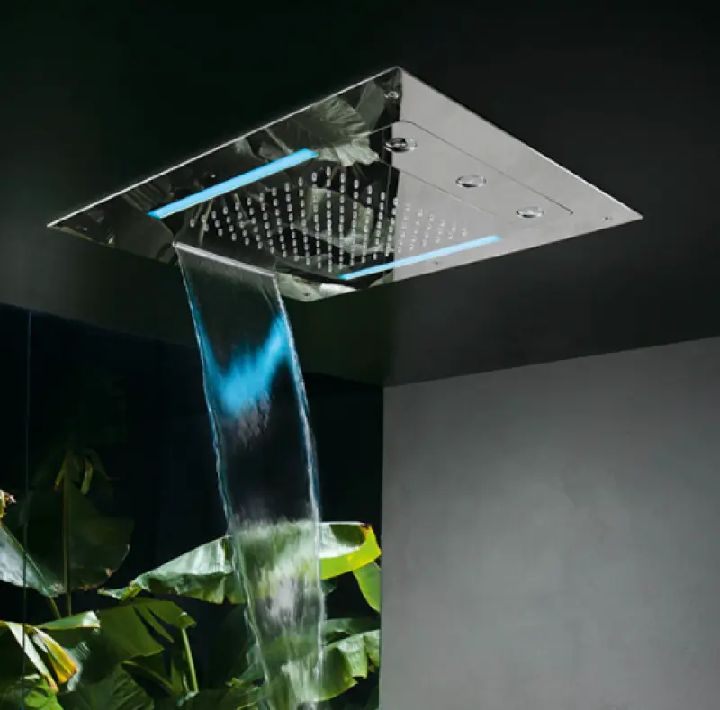 SB Spin Temptation Chromotherapy Einbau-Regendusche, Weiß matt 1208955417