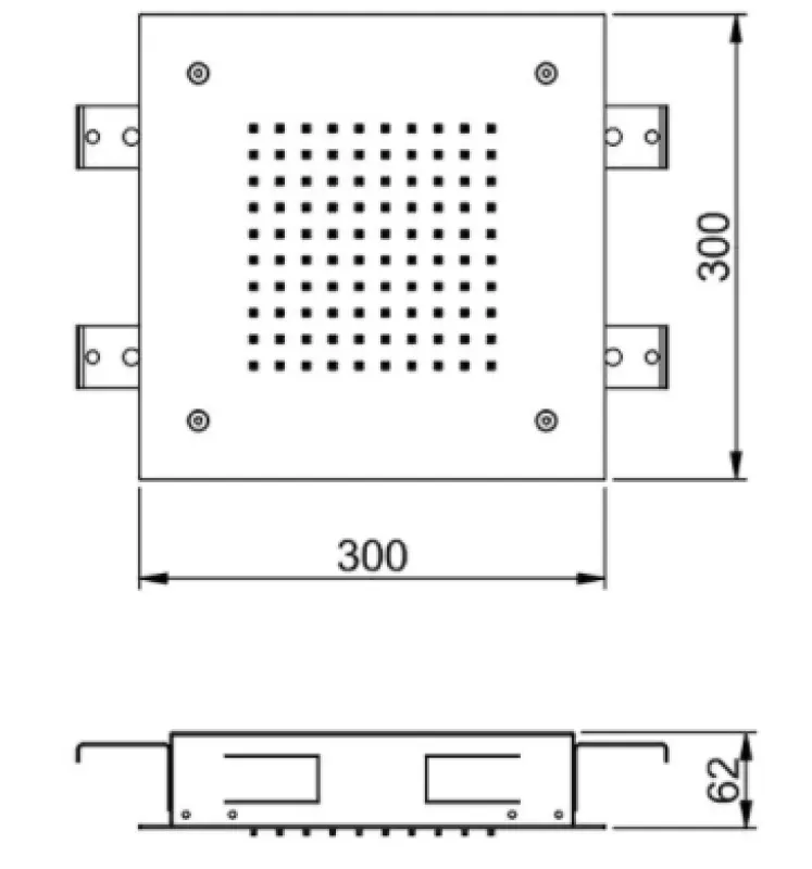 SB Temptation Einbau-Regendusche quadratisch 30x30cm, komplett aus Edelstahl 1208955717