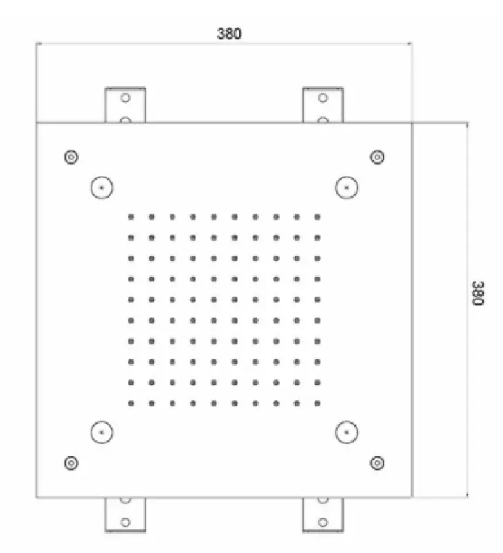 SB Mist Temptation Einbau-Regendusche, quadratisch, 2 Strahlen, 38x38cm, komplett aus Edelstahl 1208955718
