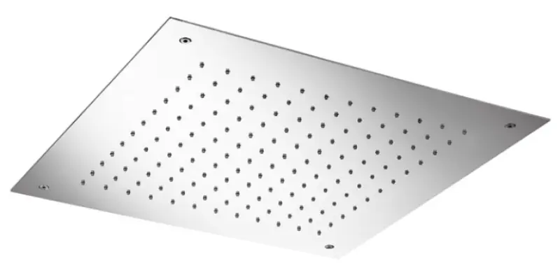 SB Temptation Einbau-Regendusche, quadratisch 50x50cm, komplett aus Edelstahl 1208955773