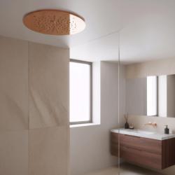 SB Round TemptationEinbau- Regendusche 50 cm PVD Kupfer 1208955808