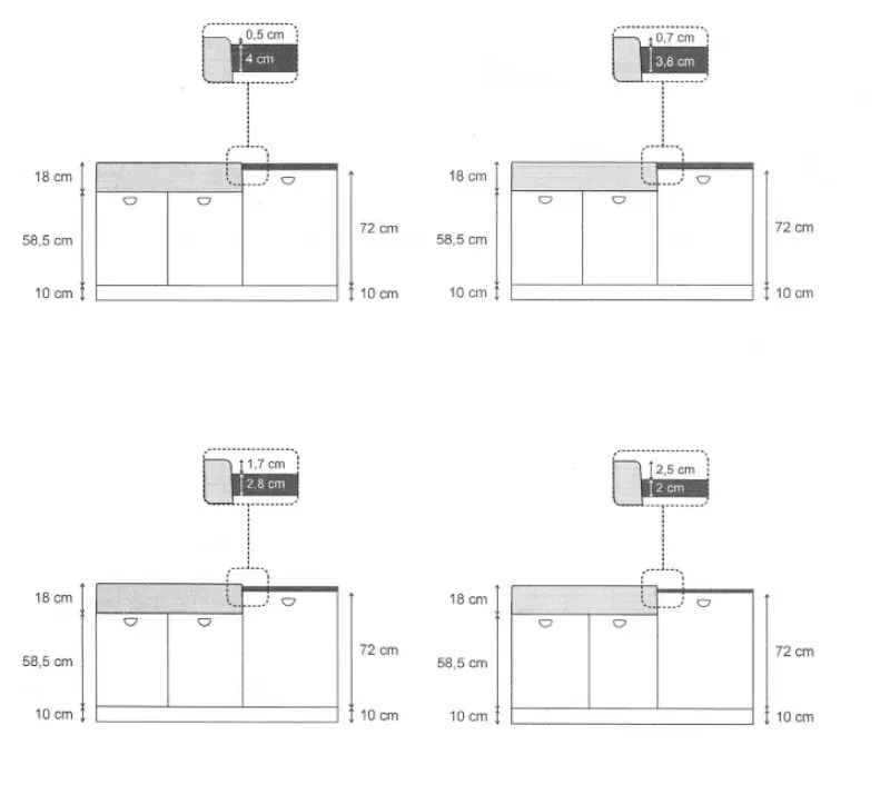 Quadri Minister Doppelspüle weißes Landhausmodell 90x62cm mit Kupferstecker und Überlauf 1208956329