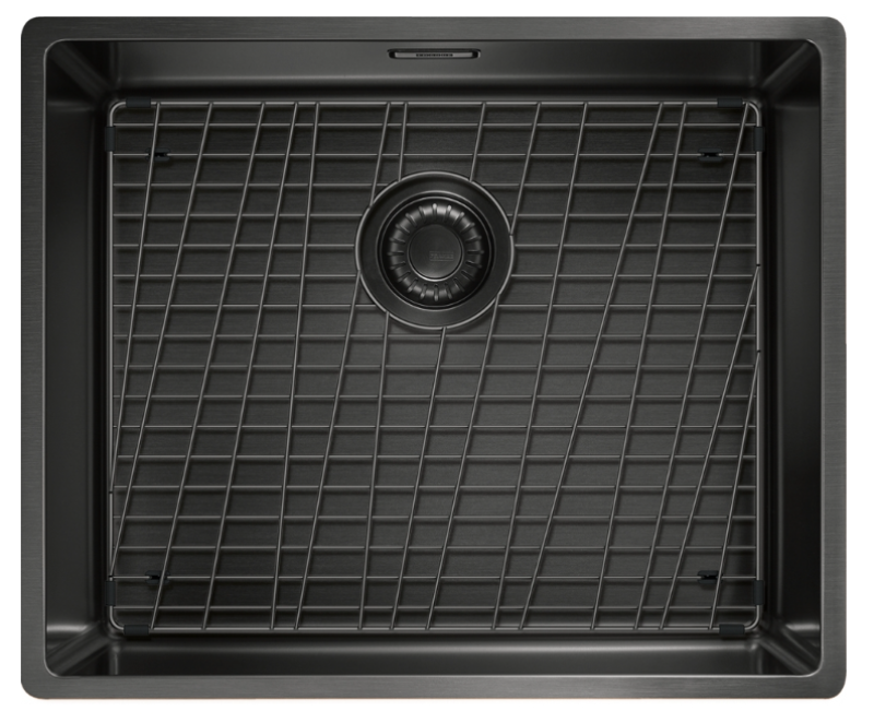 Franke Mythos Masterpiece BXM 210.50 PVD Gun Metal Spüle 500x410mm Flachbau und Unterbau 127.0672.129