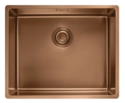 Franke Mythos Masterpiece BXM 210.50 PVD Kupfer Spülbecken 500x410mm Flachbau und Unterbau 127.0674.363