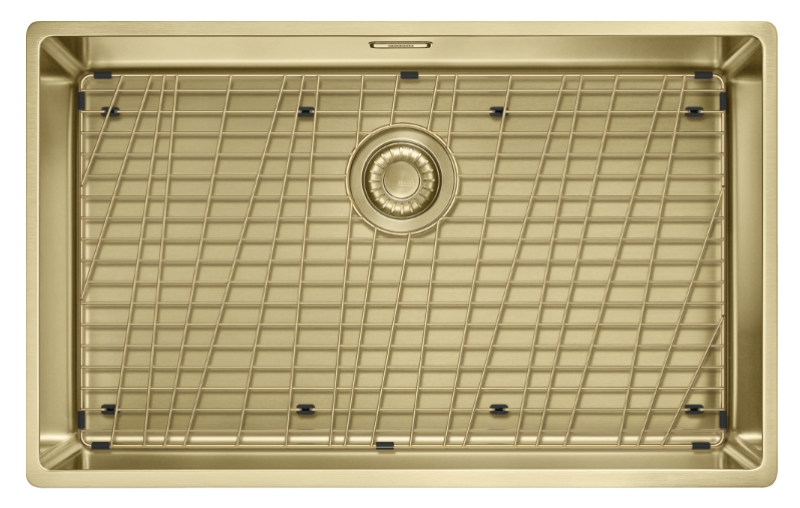 Franke Mythos Masterpiece BXM 210.68 Große PVD Gold 685x410mm Flachbau und Unterbau Spülbecken 127.0674.533