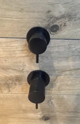 Waterevolution Flow Einbau-Duschset mattweiß mit Thermostat-Regendusche und Handbrause 1208957344