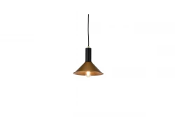 Decor Prive moderne Messing Gold Pendelleuchte kegelförmig 7610