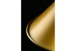 Decor Prive moderne Messing Gold Pendelleuchte kegelförmig 7610