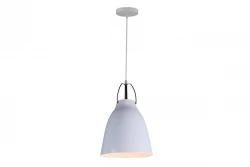 Decor Orient konische Metall-Pendelleuchte weiß 4451