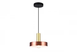 Decor Selvia Pendelleuchte Kupfer mit Messing-Finish, Durchmesser 20 cm 3222