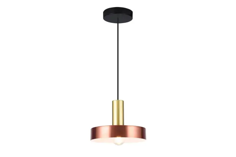 Decor Selvia Pendelleuchte Kupfer mit Messing-Finish, Durchmesser 20 cm 3222