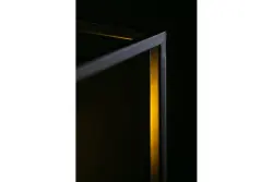 Decor Diu schwarze geometrische Pendelleuchte mit 1 Leuchtquelle, Breite 15 cm 3598