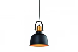 Decor Monroe moderne Pendelleuchte Schwarz-Gold 6958