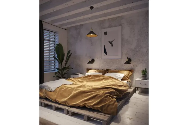 Decor Mani Metall Pendelleuchte Schwarz-Gold, Durchmesser 30 cm 4076