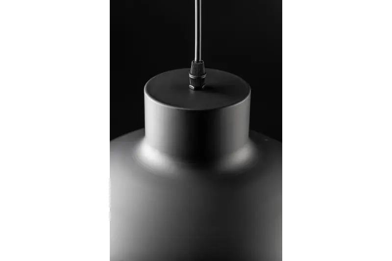 Decor Goldi moderne Pendelleuchte Schwarz-Gold, Durchmesser 30 cm 4090