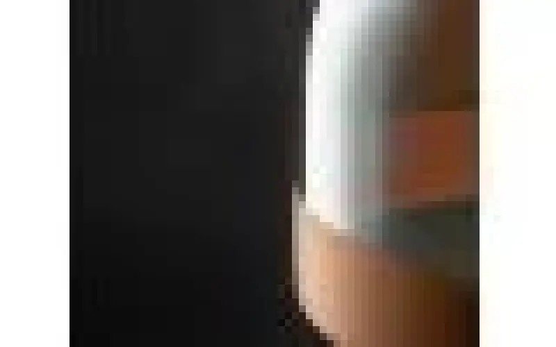 Dekor Lati zylindrische bernsteinfarbene Pendelleuchte Glas, Durchmesser 23,5 cm 7146