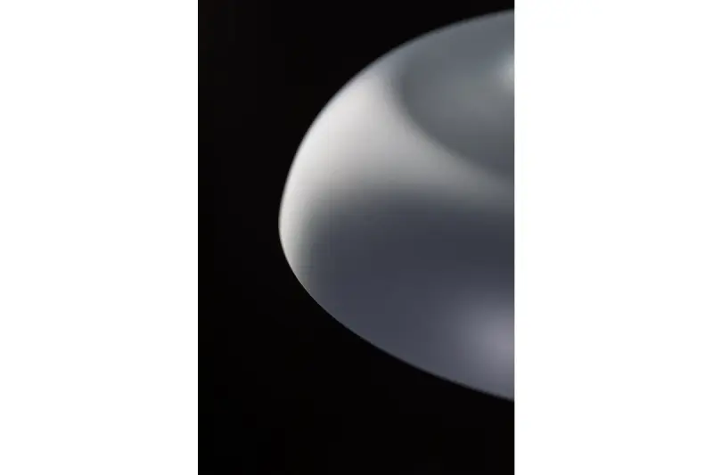 Decor Skandi moderne Pendelleuchte Grau, 35 cm Durchmesser 7368