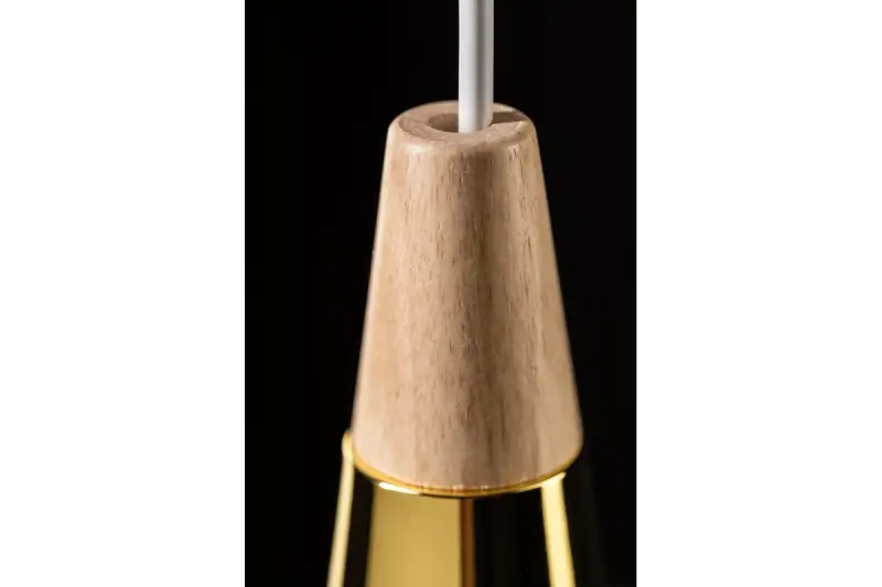 Decor Skandi moderne Pendelleuchte Grau, 35 cm Durchmesser 7368