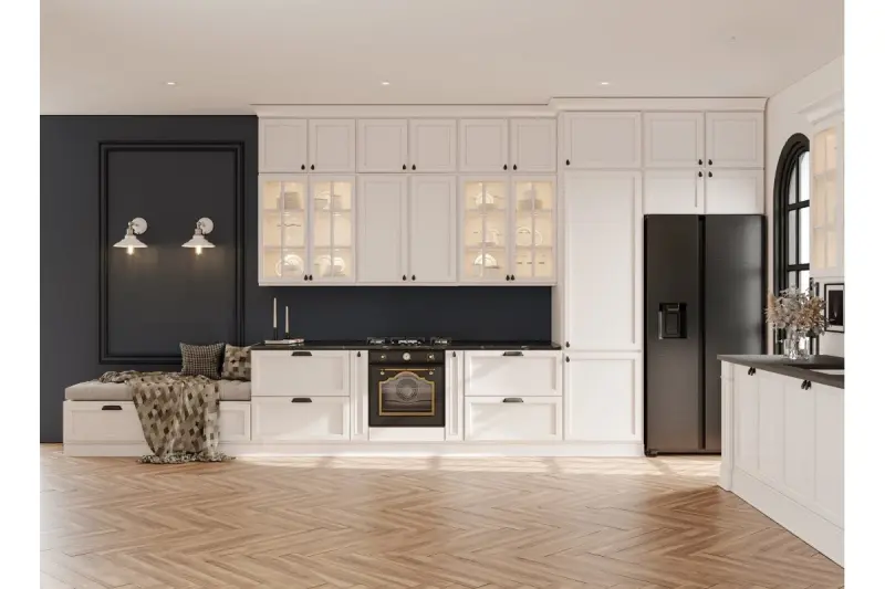 Decor Loret verstellbare Wandleuchte mit Schalter, Weiß, 20 cm Durchmesser 8267