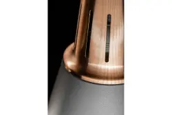 Decor Gianni stilvolle Pendelleuchte Grau-Kupfer, 22 cm Durchmesser 8051