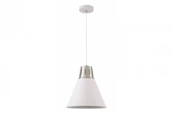 Decor Gianni stilvolle Pendelleuchte Weiß, 32 cm Durchmesser 8150