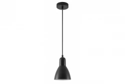 Decor Etore schwarze Pendelleuchte mit schwarzem Kabel  2072